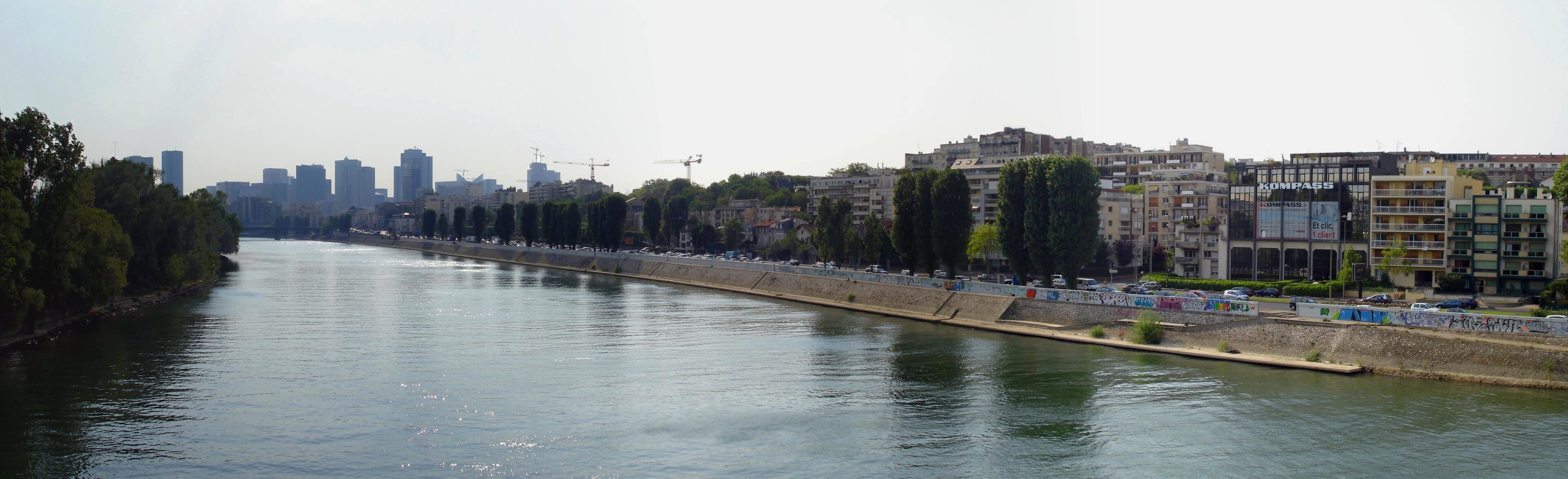 Quais de Seine à Courbevoie