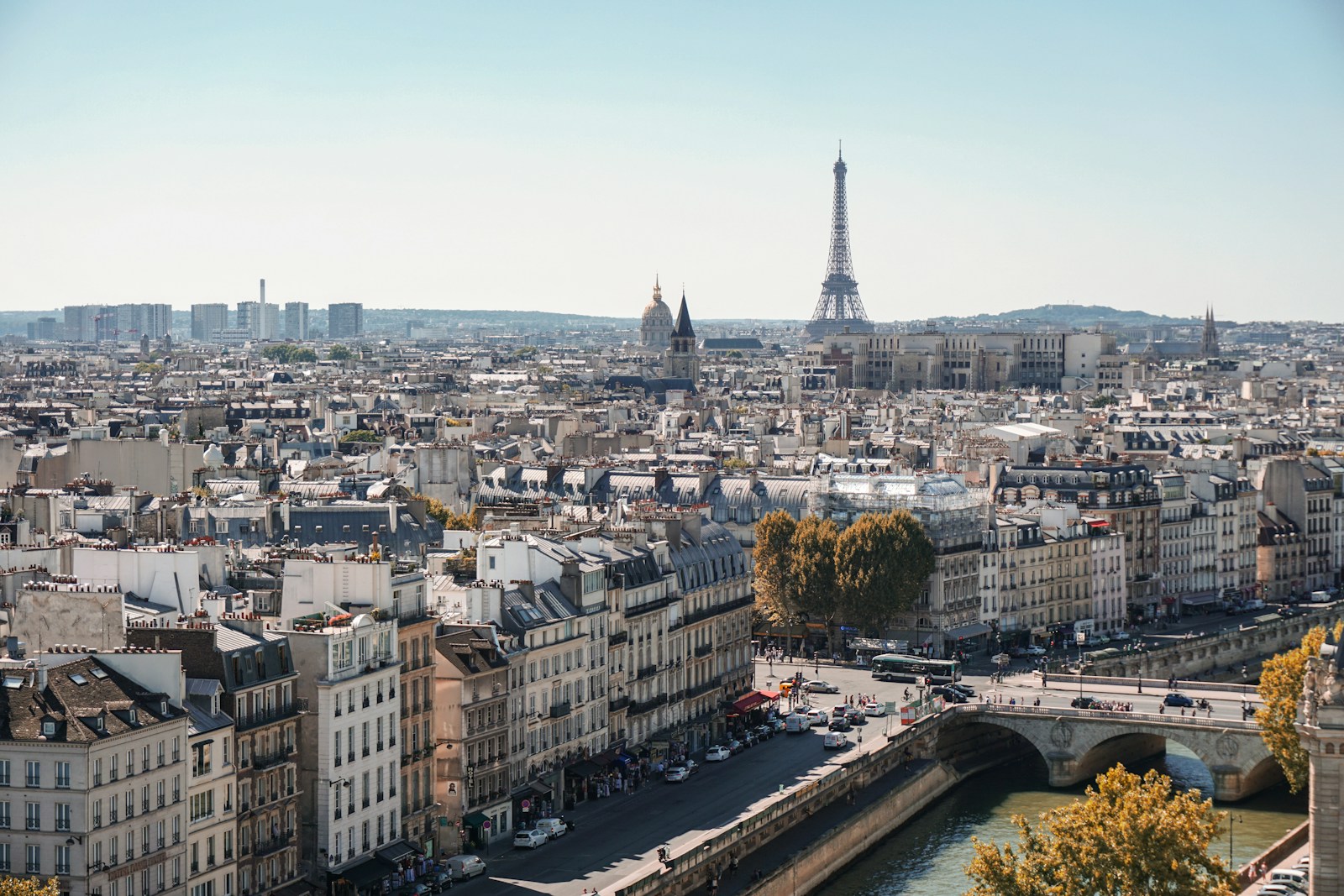 Immeuble haussmannien à Paris
